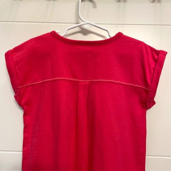 Hanna Andersson Girls Pink Short Sleeve 100% Cotton Dress Size 120 (US 6-7) - Picture 7 of 12